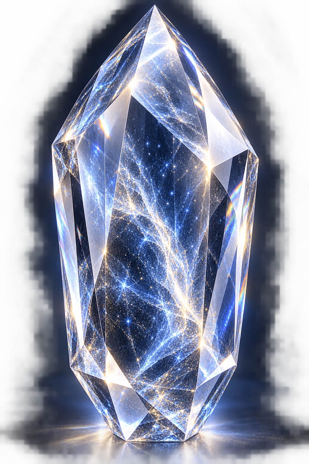 Grand cristal master utilisé pour la cristallisation professionnelle de Mélopierres