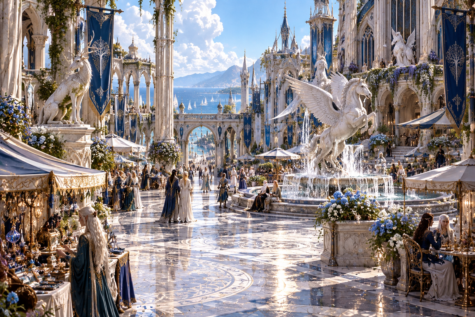 La grande place d’Elvulia
