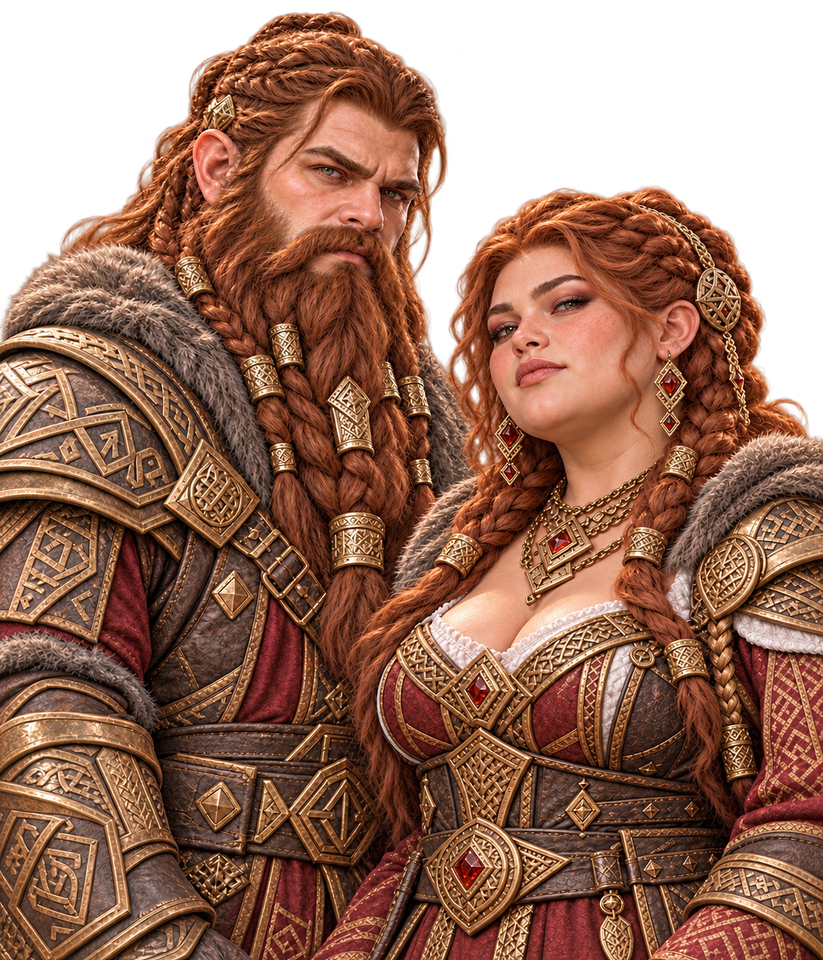 Un homme et une femme nains d'Hignar